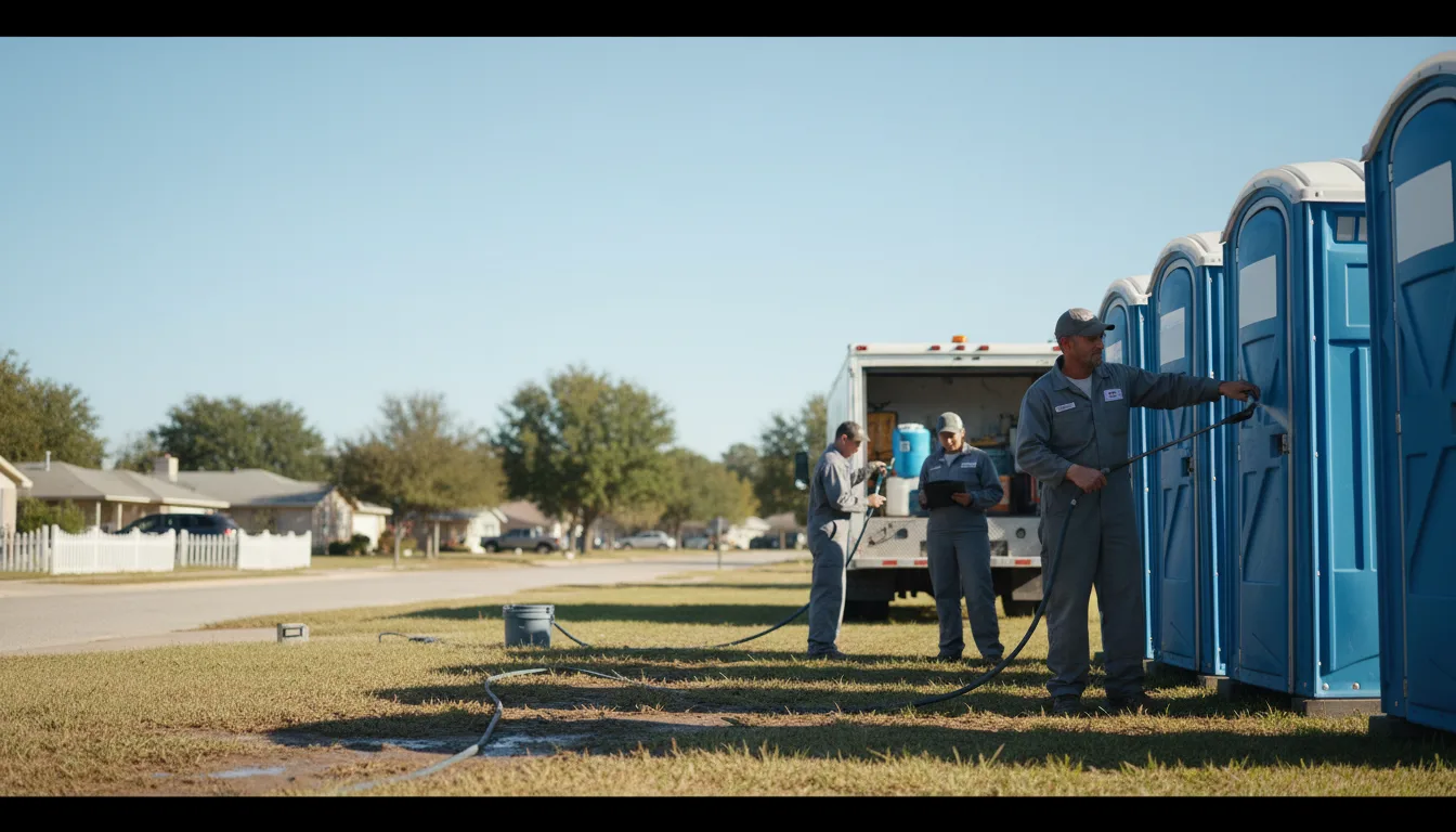 Long-Term Portable Toilet Rental in Lancaster, MN near me